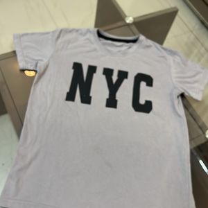 NYC Designed Half-sleeve Casual Tshirt