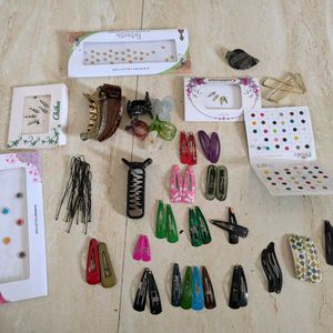 Variety Of Hair Accessories