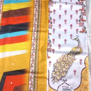 Hinon Pure Print Dupatta💛💚💙💗🩵🥰🩷🙈