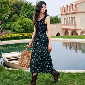 Green Floral Dress -New