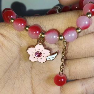 Sakura Cherry Blossom Bracelet 🎀