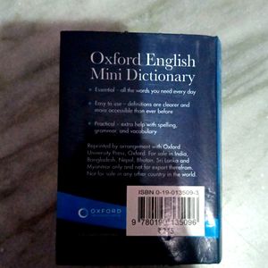 Oxford English Mini Dictionary