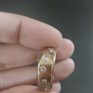 Rose Gold Ring With Diamonds