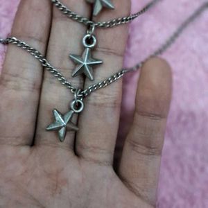 Multi Layer Star Neck Chain