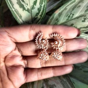 Rose Gold Earrings