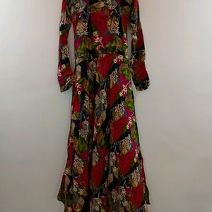 Ethnic Floral Gown