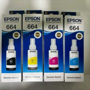 EPSON 664 GENIUNE INK BOTTLES (4-in-1)