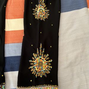 Beautiful Embroidery With Latkan