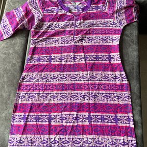 Simple Purple Kurta