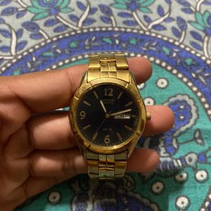 Citizen Quartz Golden Watch