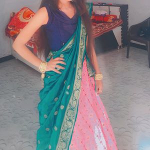 Lehnga Choli With Ruptta