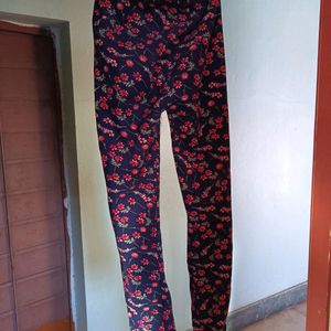 Woolen Warm Leggings Types Pant For Girls/women