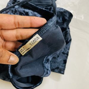 Zara Velvet Top