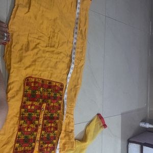 Yellow Kurta