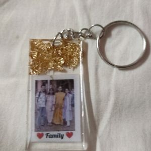 Resin Photo Keychain