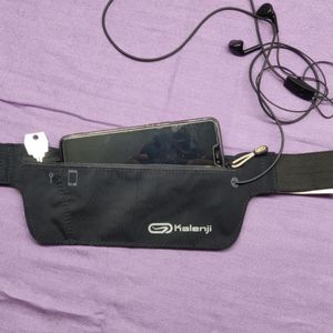 BASIC RUNNING BELT FOR PHONE - BLACK