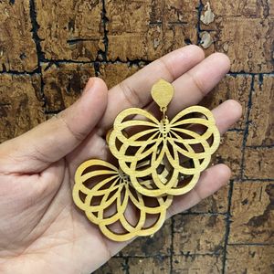 Designer Wooden Earrings