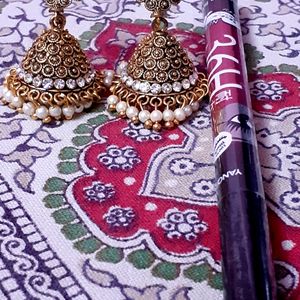 New Eyeliner Ke Sath Jhumka Free