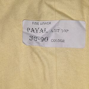 Camisole - Yellow (Pack Of One)