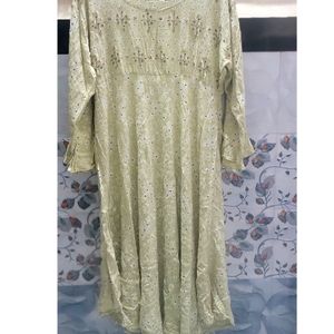 XXXL Cotton Anarkali Dress