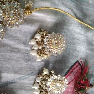 White Jwellery Set