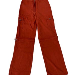 Unisex Red Cargo Pants