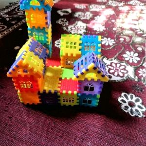 New House Building Blocks With 72 + Pices For Kids