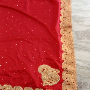 Double Shade Saree Brand New