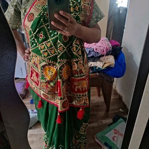 Heavy Saree With Stitched Blouse