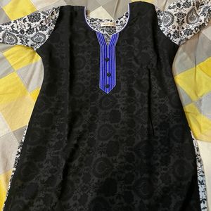 Black Kurta