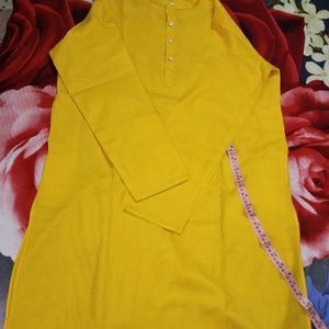 🟡yellow  Kurta For Men/ Boys