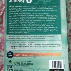 Class 6th Science 📚 Book...In Good Condition