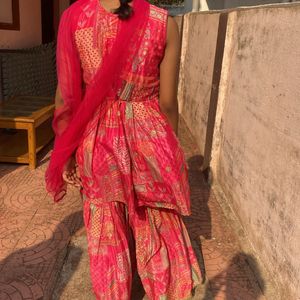 Gharara Dress