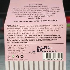 Dot & Key Gel Mask 25 ml