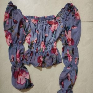 Floral Multicolour Top