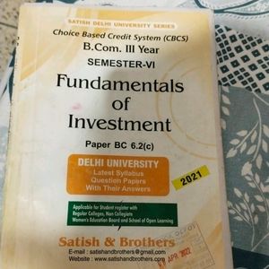 Fundamentals And Investment