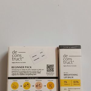 Combo Of DeConstruct Lip Balm And Beginner Kit