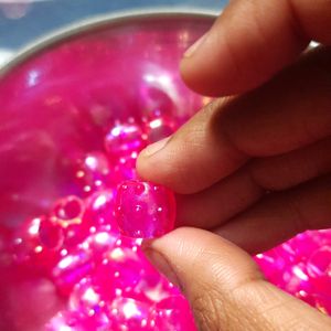 Pink Beads Pack Of 50 Piece