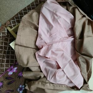 Pinkish Tan Colored Skirt With Tag Never Used 28cm