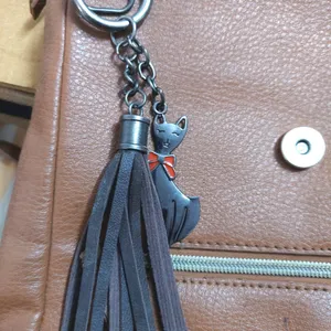 Keychain ( Cat + Tassel )