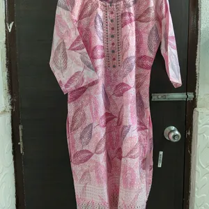 New Unused Pure Cotton Kurti Pant Set