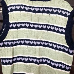 Korean Oversized Sweater Vest