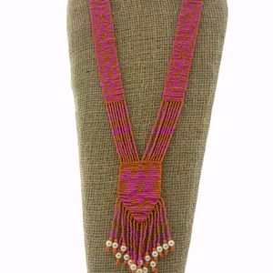 Handmade Strand Long Necklace