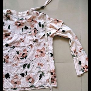 Korean Floral Top