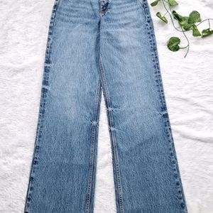 Zara New Wide Leg Jeans