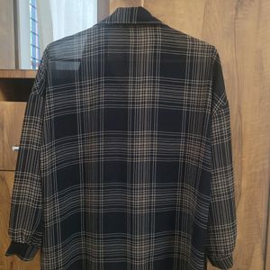 Black Check Shirt From Urbanic