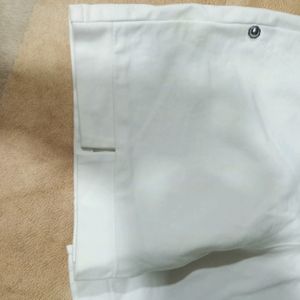 White Butterfly Cotton Shorts For Kids(Girls).