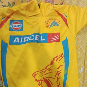 Jersey Of Chennai Super Kings