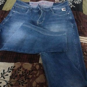 Denim Jeans Blue Waist 38 Length 42