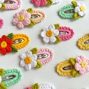 Crochet Hair Clips